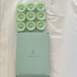 Partylite Honeydew Tea lights - 9